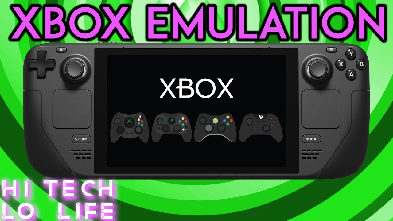 [Steam Deck] #Xbox & #Xbox360 Emulation on #SteamDeck possible? Ft. The ...