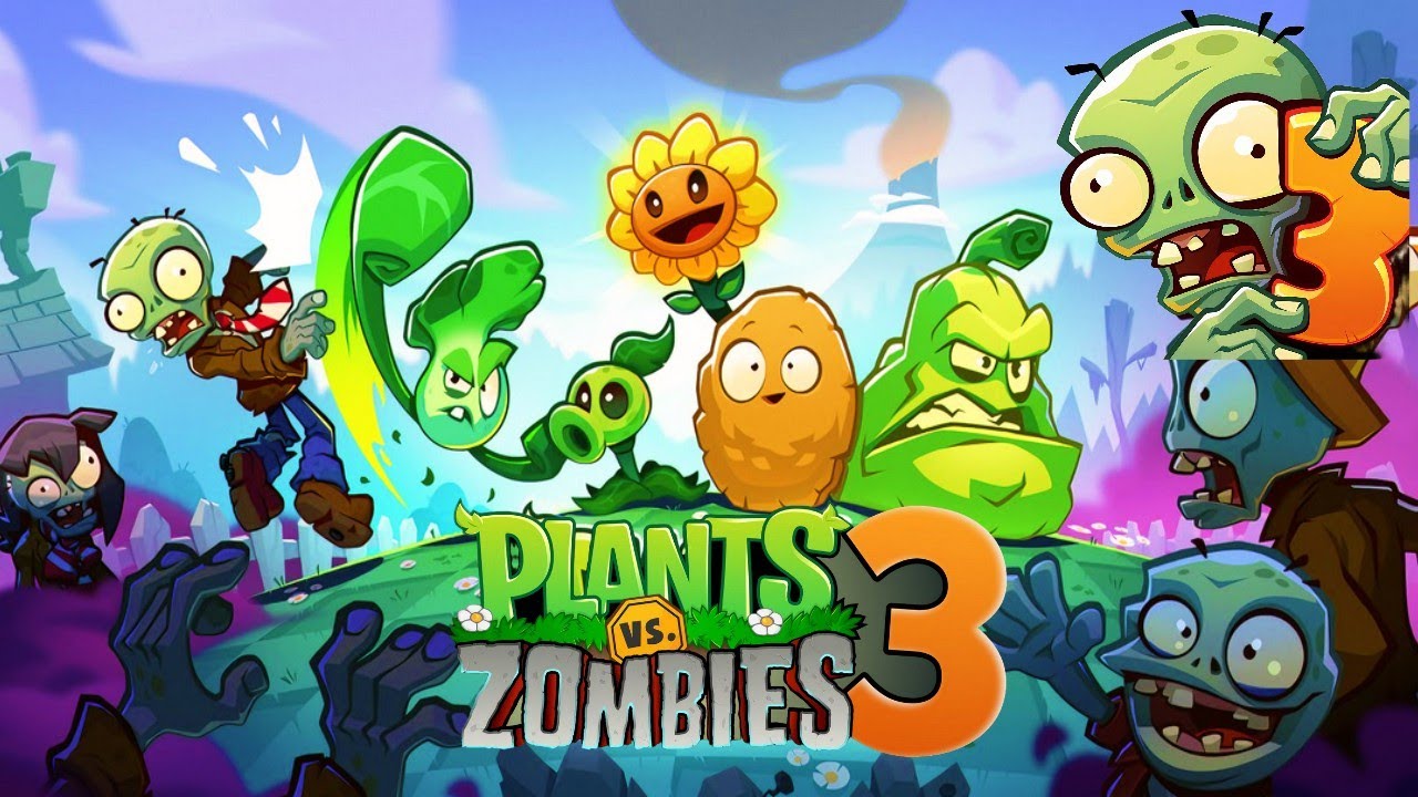 Plants vs. Zombies™ 3, Gameplay iOS and Android, Zomburbia Levels 1-5 ...