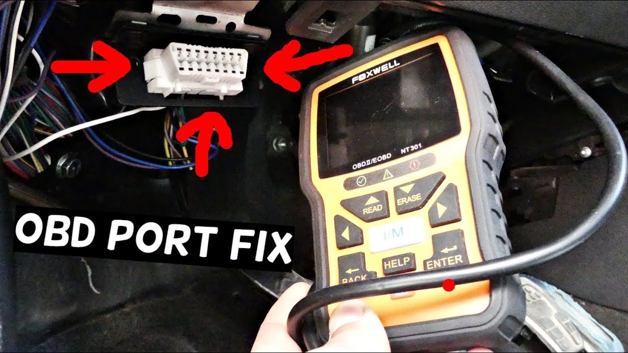 1997 Honda Accord Obd Port Location