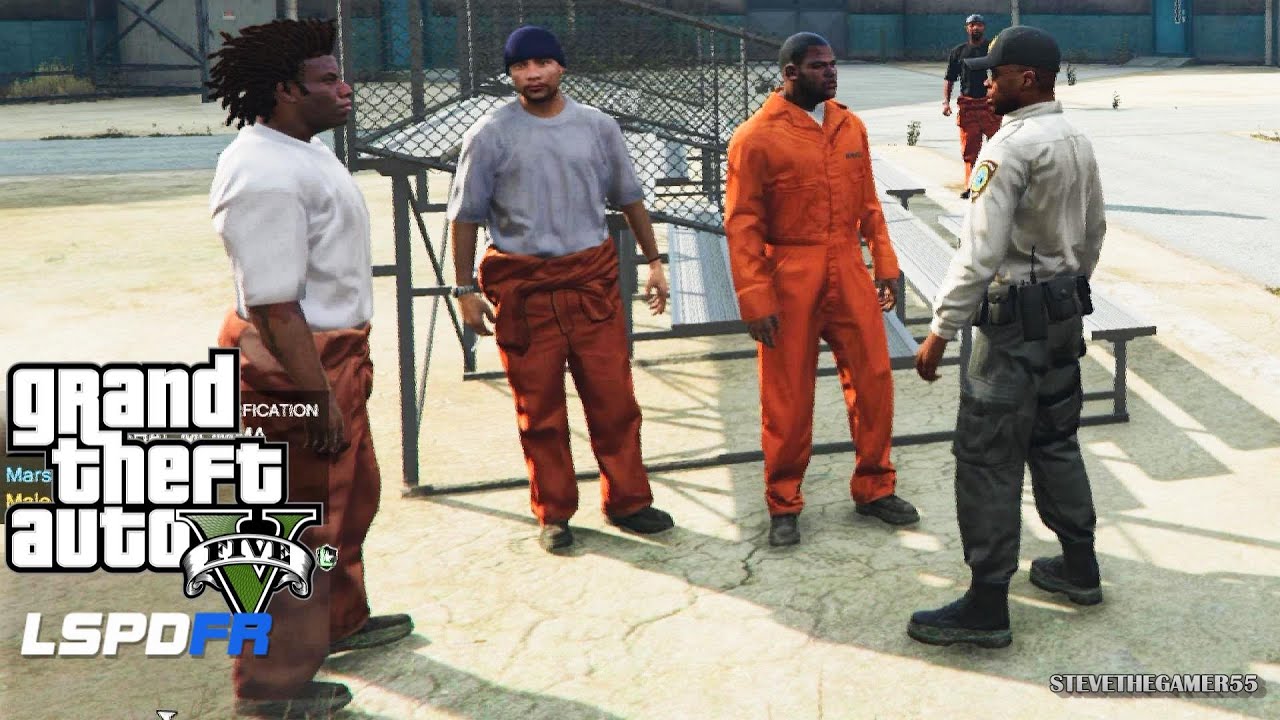 GTA 5 - LSPDFR - EPiSODE 70 - LET'S BE COPS - PRISON GUARD PATROL (GTA ...