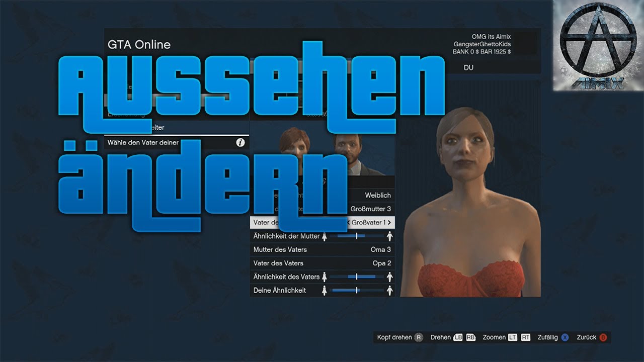 GTA 5 Online - Komplettes Aussehen des Charakters ändern ...