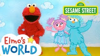 Sesame Street: NEW Elmo's World: Friends | FULL Segment