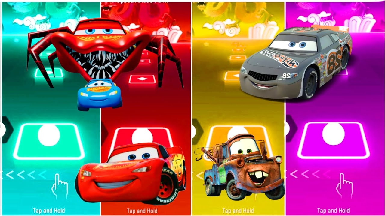 Doc Hudson cars eating vs Jeep eater vs The Giant Pixar Ambulance vs ...