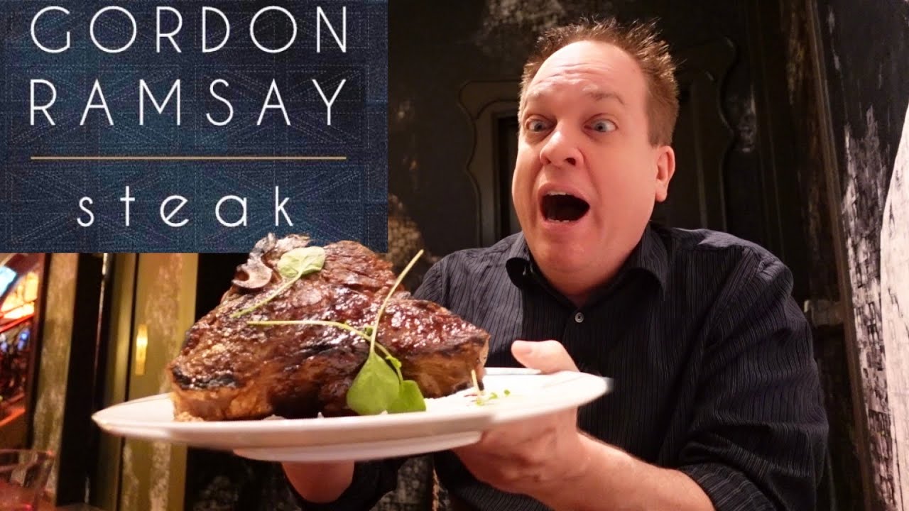 Gordon Ramsay Steak Restaurant Review Las Vegas In 2021 Paris Hotel ...