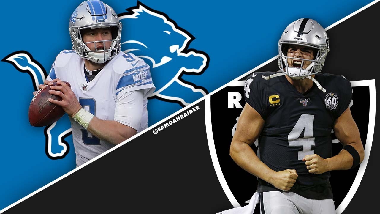 Detroit Lions vs Oakland Raiders Week 9 Preview YouTube