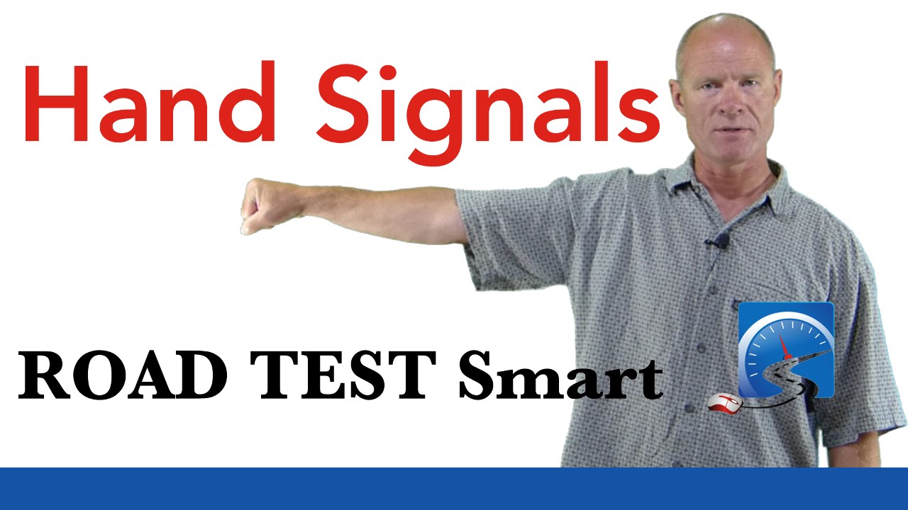 How To Use Hand Signals For A Driver S License Test Youtube