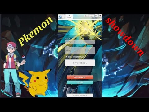 how to play Pokemon showdown - YouTube