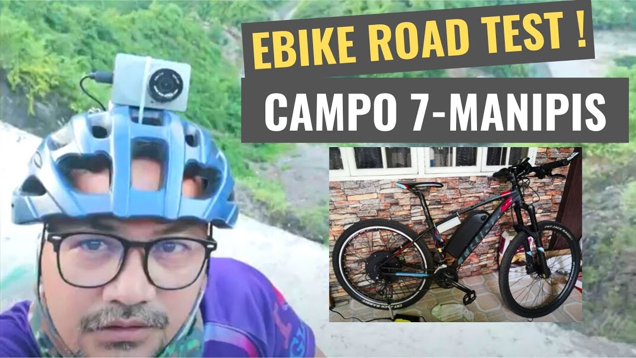 EBIKE CONVERSION ROAD TEST Talisay City Bike Ride to Lutopan via ...