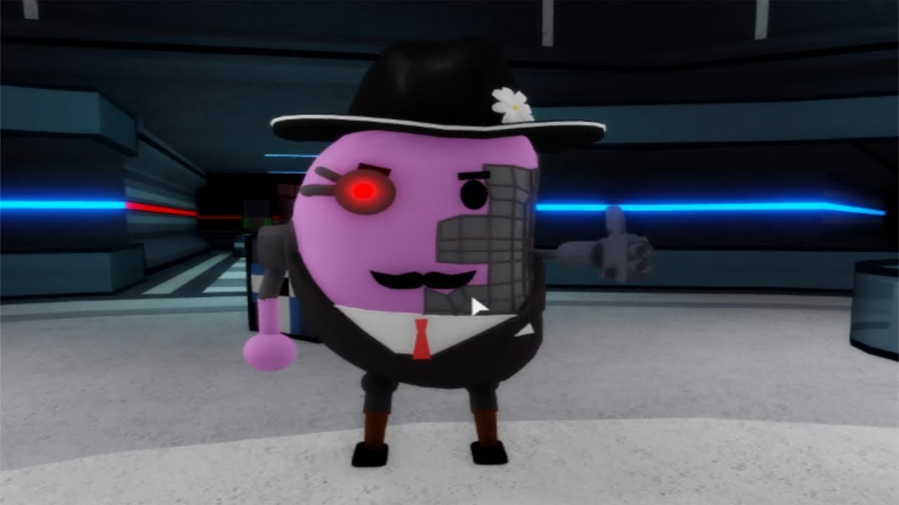 New Redesign Mr P Jumpscare - Roblox Piggy - YouTube