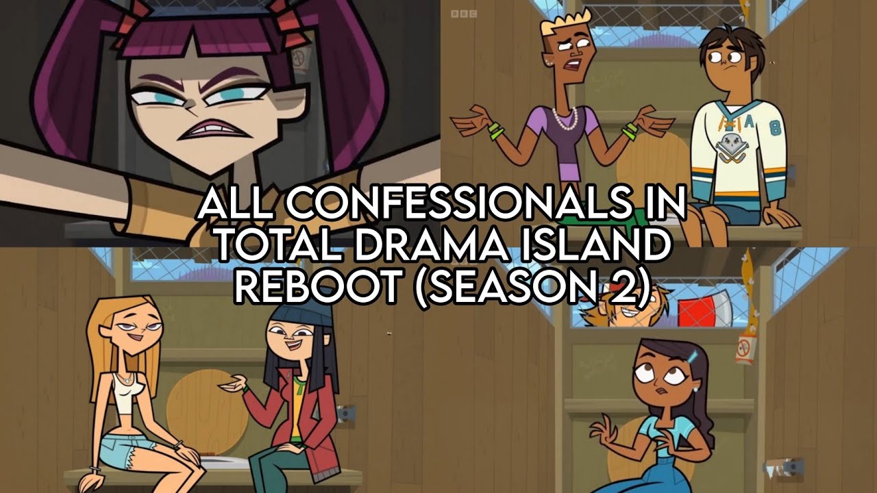 All Confessionals in Total Drama Island Reboot | SEASON 2 - YouTube