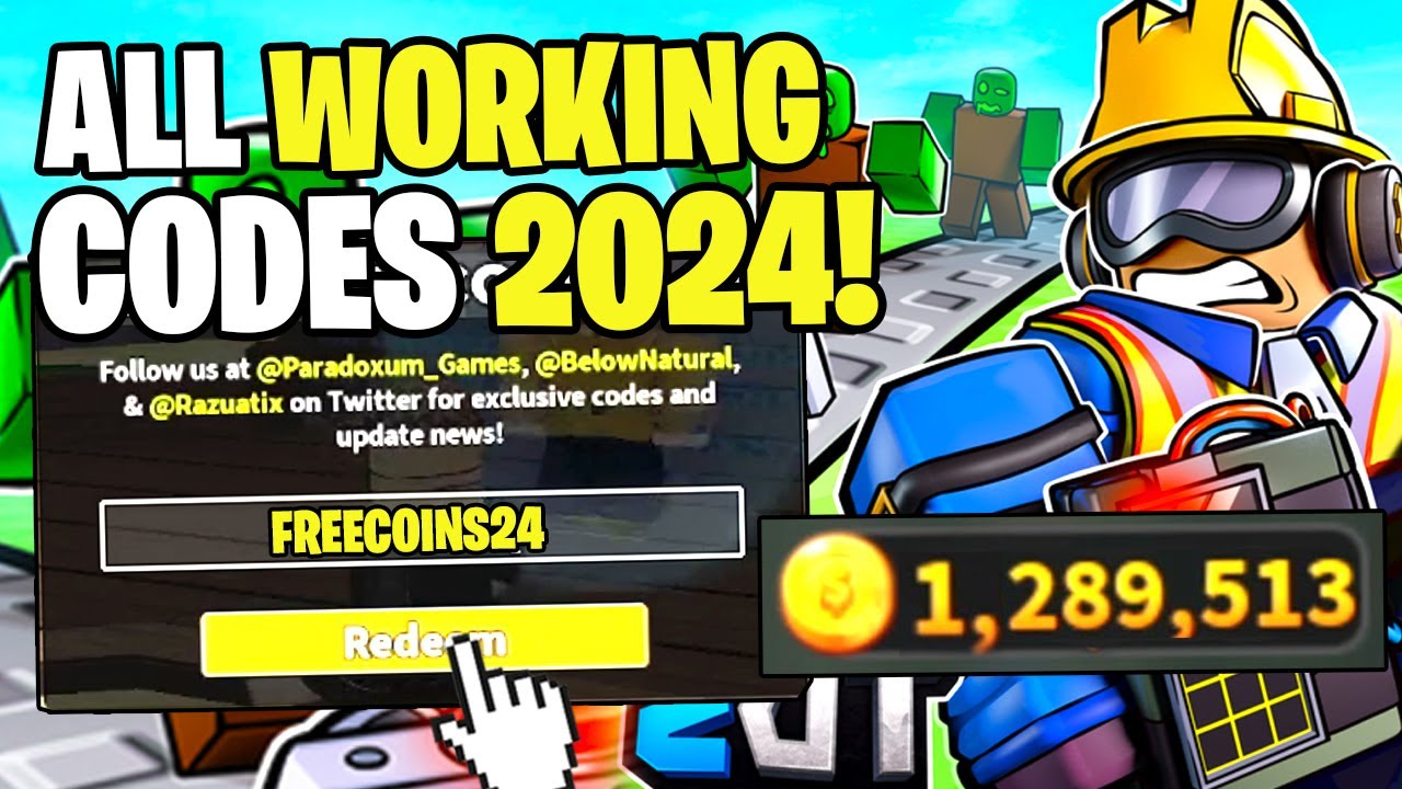 *NEW* ALL WORKING CODES FOR TOWER DEFENSE SIMULATOR IN 2024! ROBLOX ...