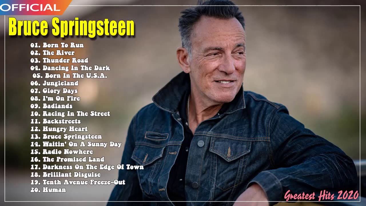 Bruce Springsteen Greatest Hits Album Cover