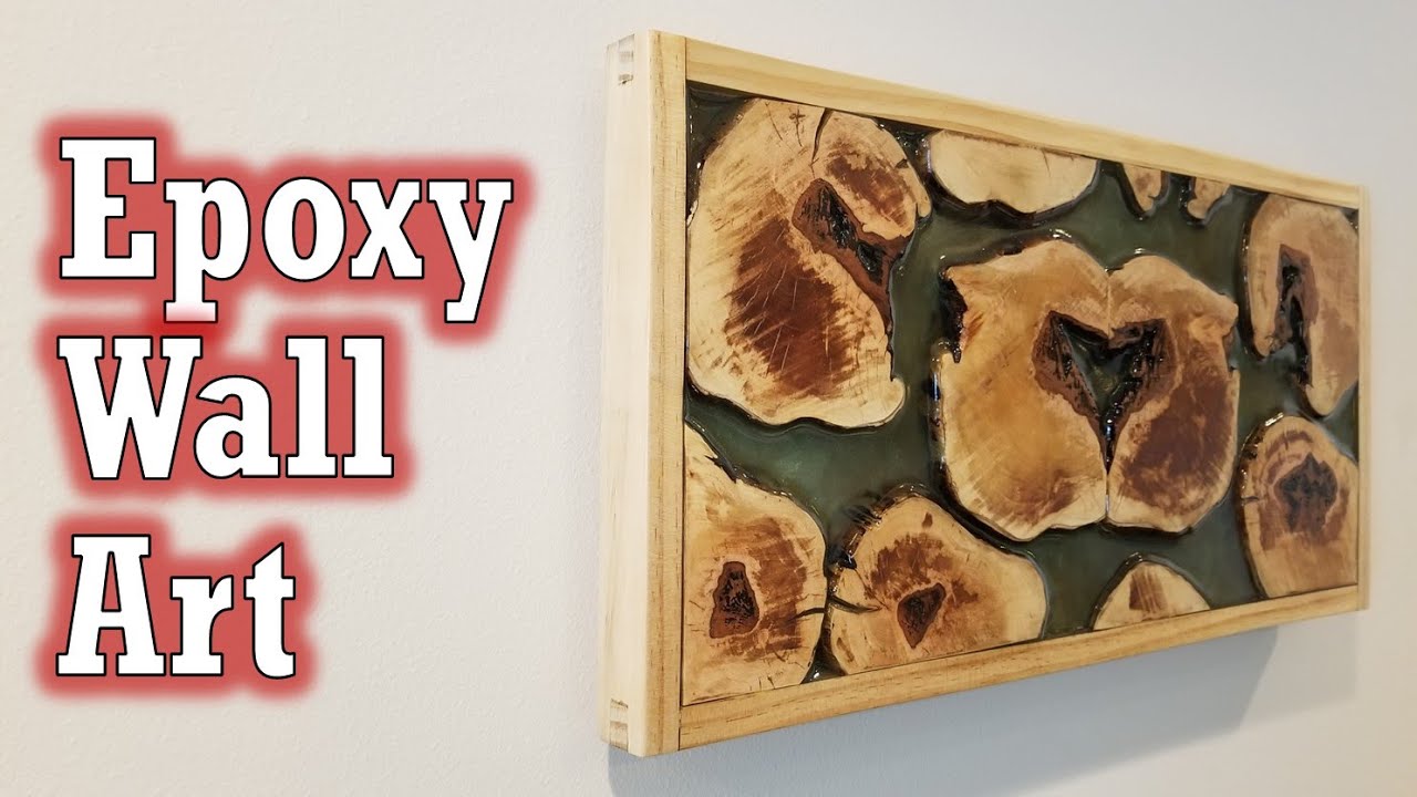 Cookie Wall Art // Epoxy Woodworking - Youtube