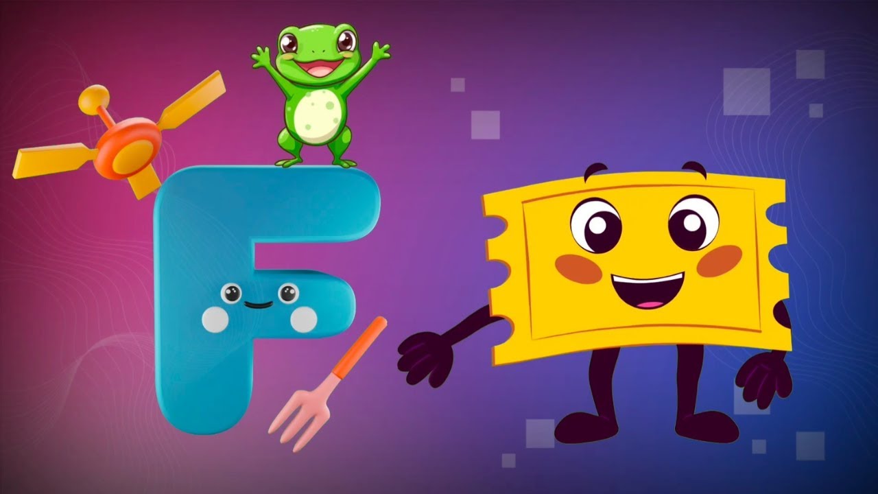 The Letter F |Beginning Letter Sound F|Letters and Letter Sounds ...