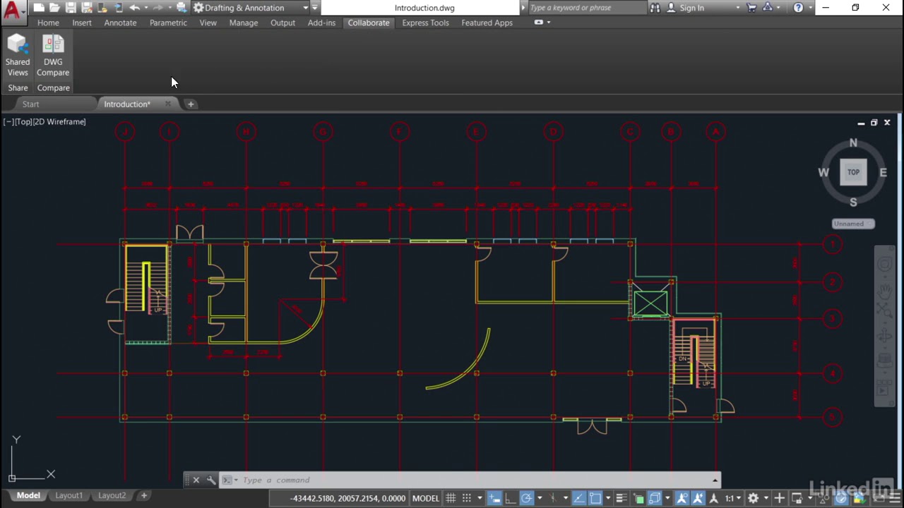 004 The AutoCAD 2019 interface - YouTube