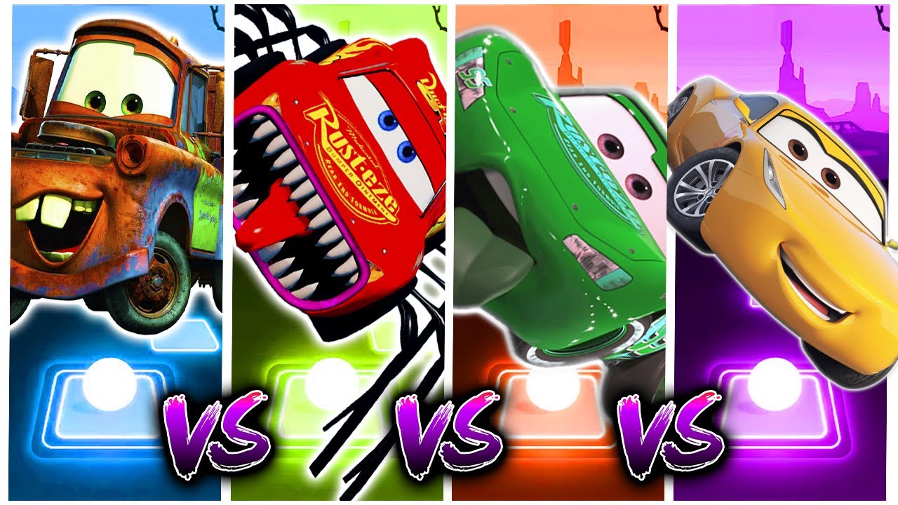 Cars 3 Mater vs Spider Lighting McQueen vs Lighting McQueen zombie vs ...