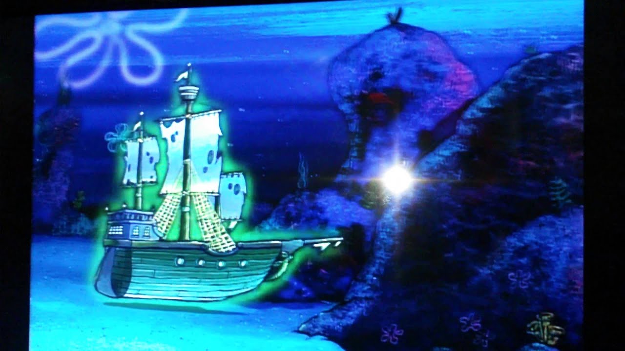 Spongebob Flying Dutchman Pirate Ship