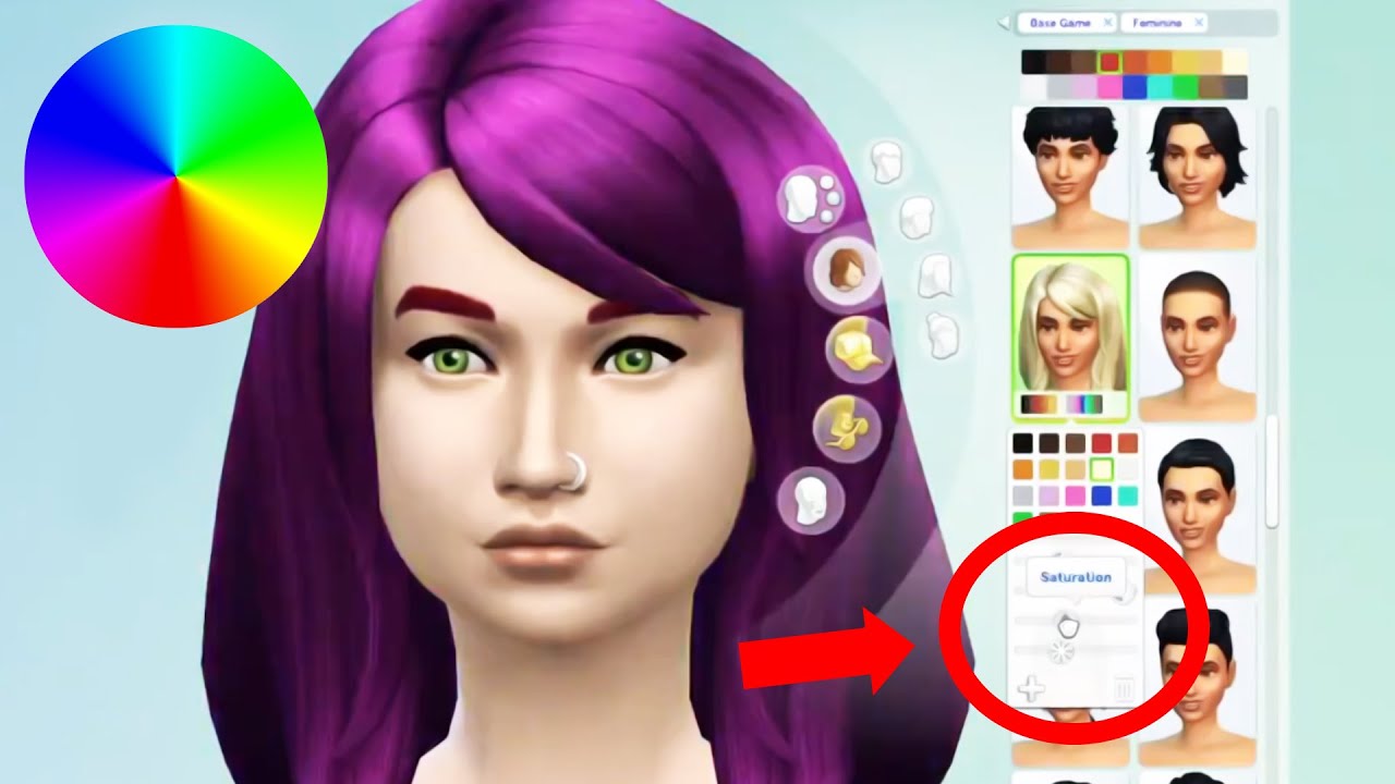 Sims 4 Hair Color Slider - Best Hairstyles Ideas for Women and Men in 2023