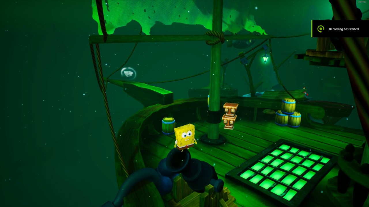 Spongebob Flying Dutchman Pirate Ship