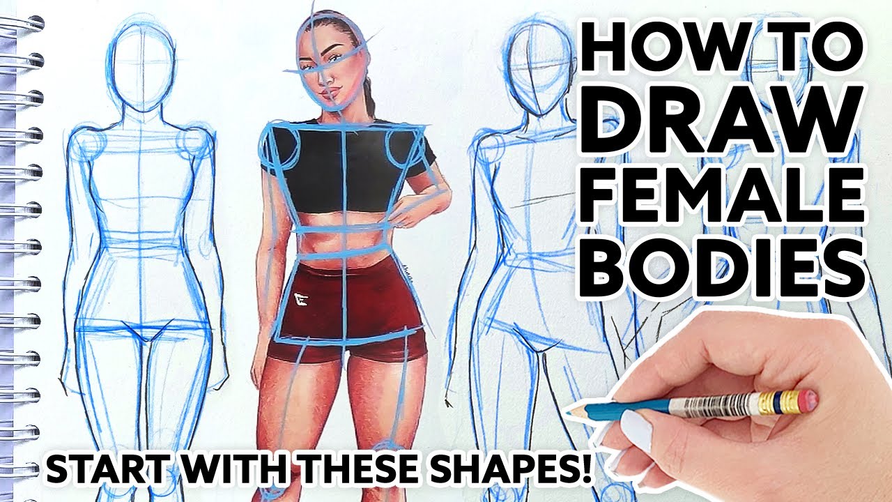 How To Draw A Woman's Figure » Fixtest