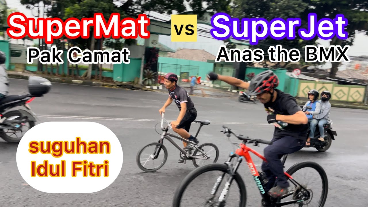 Duel Anas The BMX vs Pak Camat ! - YouTube