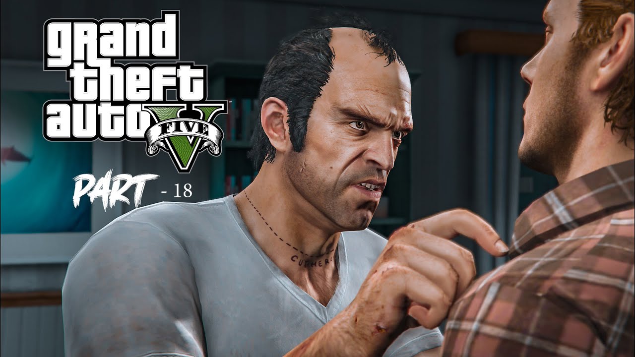 Grand Theft Auto V || Part -18 | The Merry Weather hiest || - 1 ...