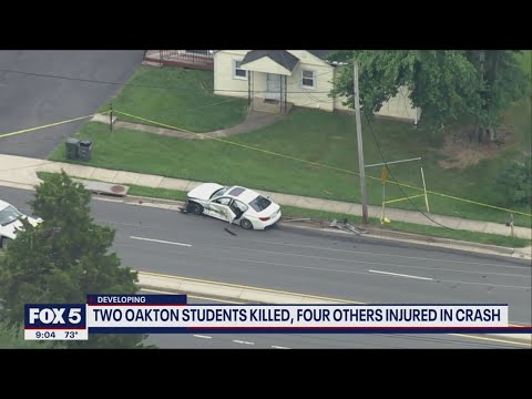 2 Oakton High School students dead, 4 others injured after two-vehicle crash in Fairfax County