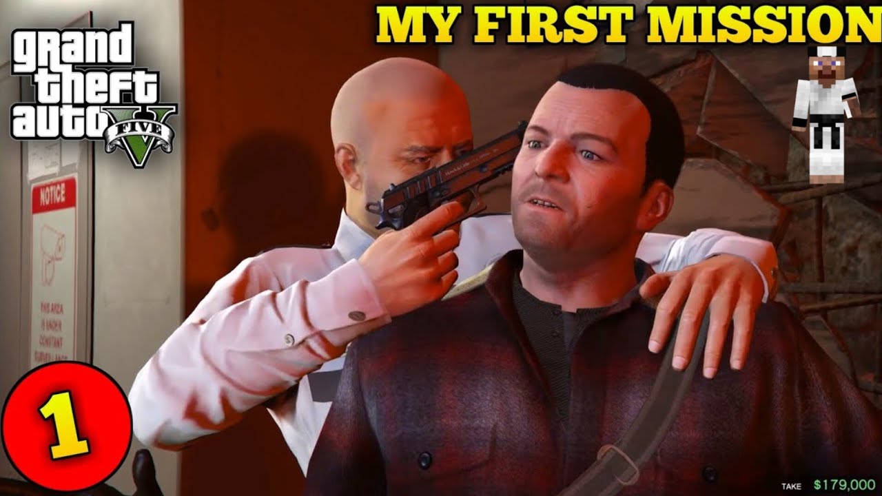 My First Mission In GTA V / First Day In GTA V @JackBhaiya99 - YouTube