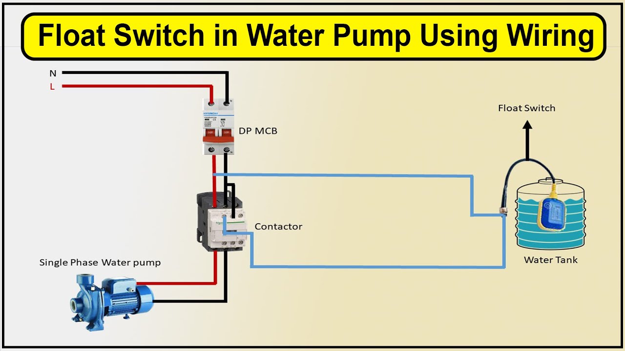 How To Connect A Float Switch How Does Float Level Switch Wo