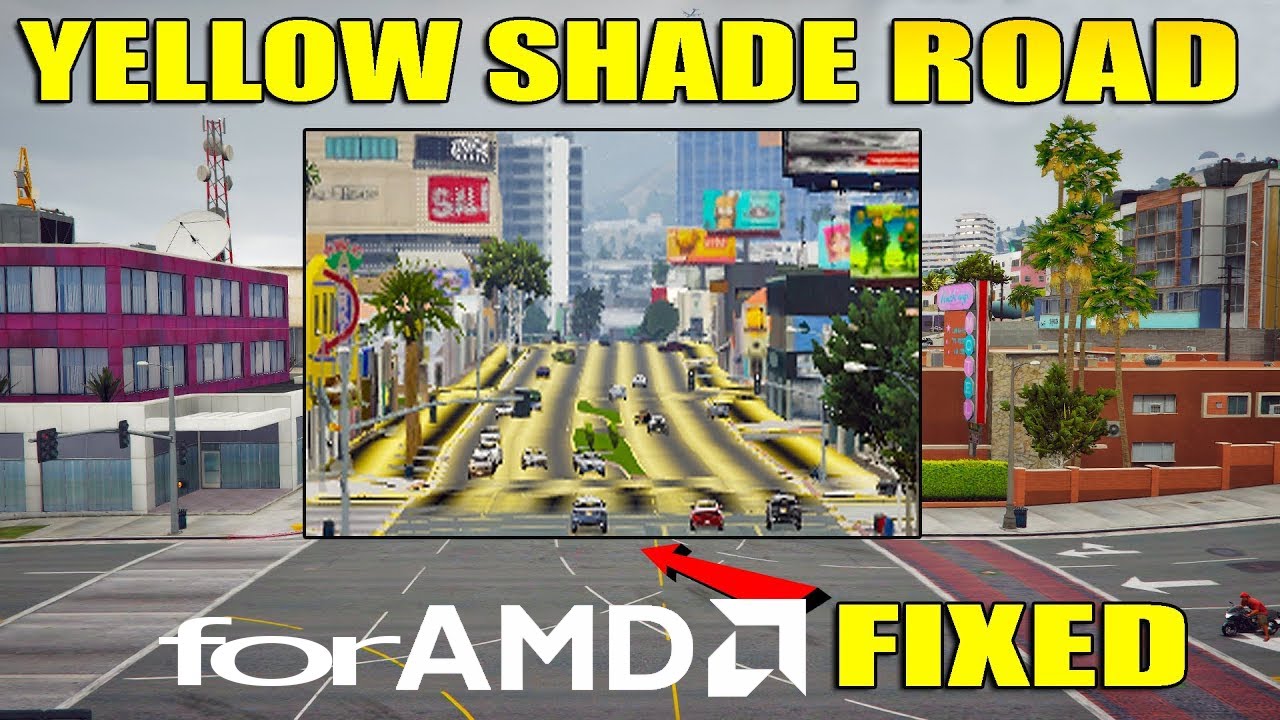 Download FiveM - How To Fix Yellow Shade On Roads (YELLOW R