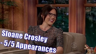 Sloane Crosley on The Late Late Show