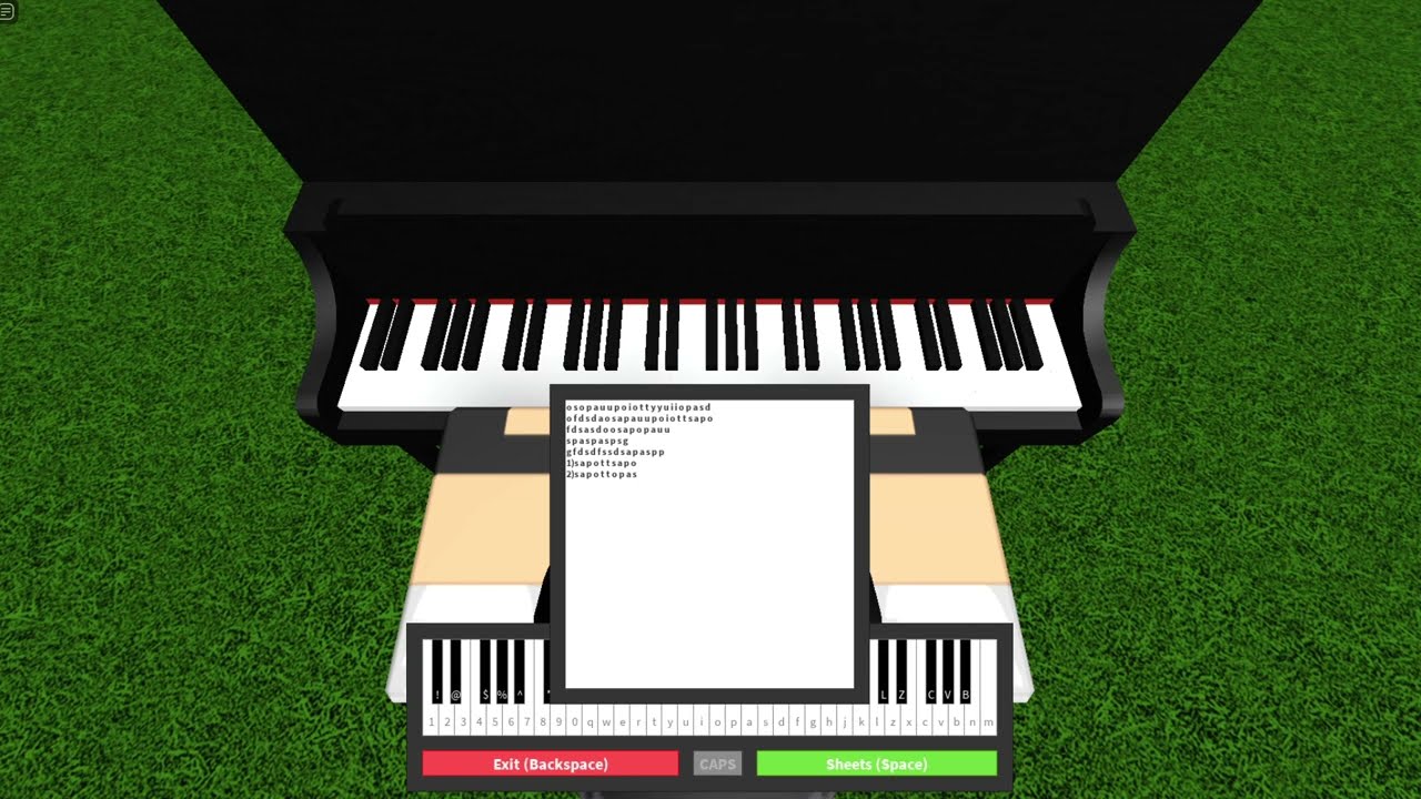 Soviet Anthem Roblox Piano Sheet - YouTube