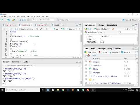 Tipos de Variables en R - YouTube