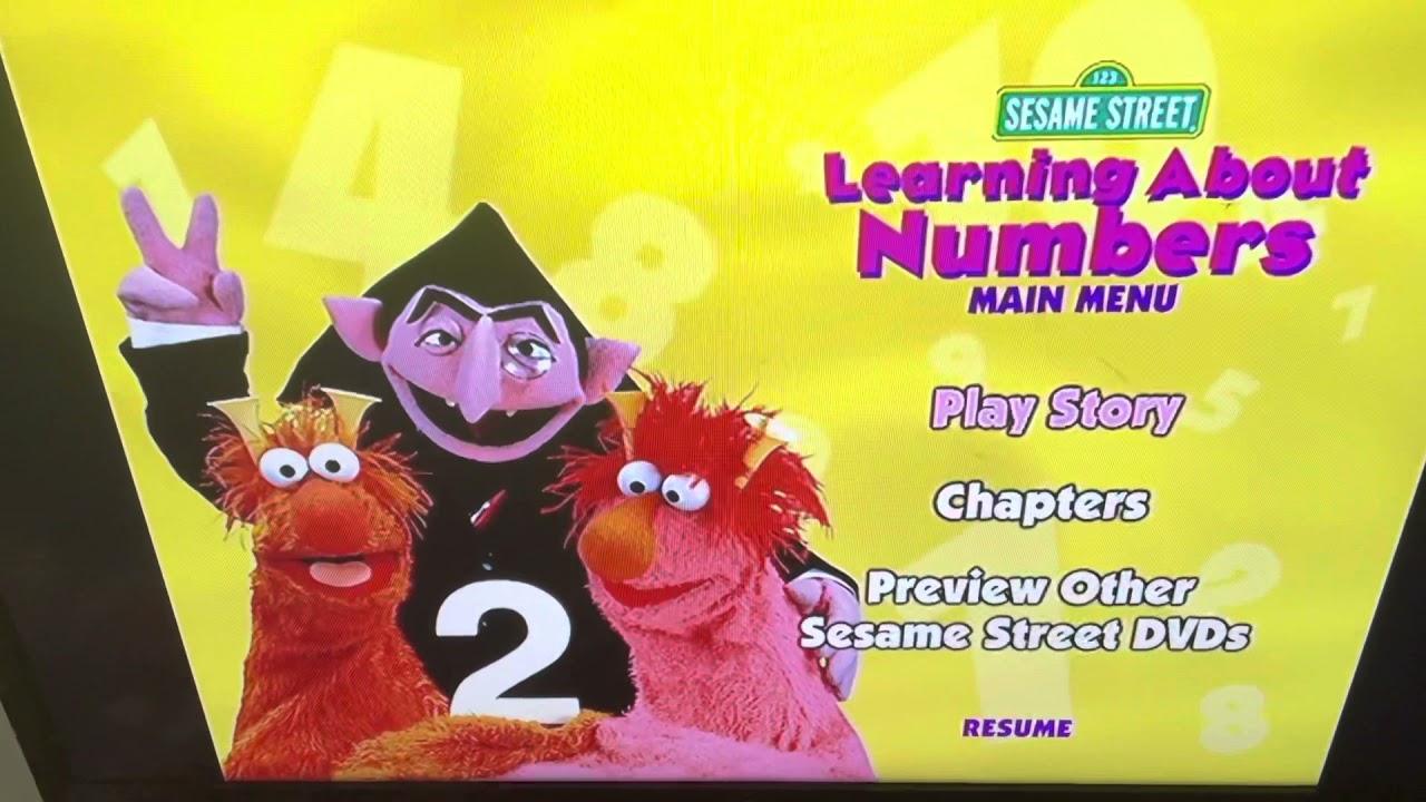 Sesame Street DVD Menu Trailers