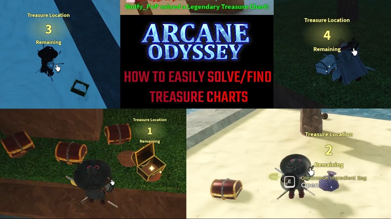 Arcane Odyssey Chart Finder