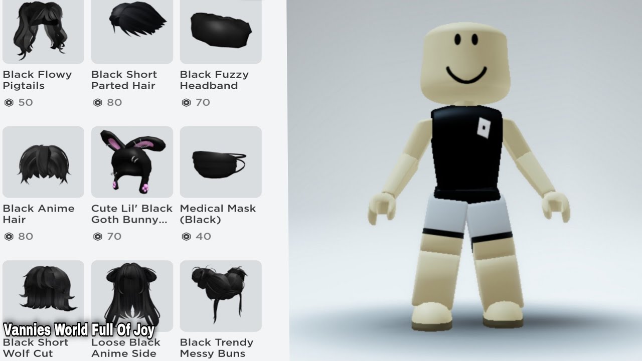 Avatar emo phong cách - Ngắm nhìn một chiếc avatar vô cùng cá tính và đầy sức cuốn hút trên Roblox. Avartar emo này thật sự độc đáo và gợi lên nhiều cảm xúc. Tôi tin rằng bạn sẽ yêu thích cách tôi phối hợp cho chiếc avatar này. Đừng ngần ngại, hãy cùng tôi thử thách khả năng tạo hình avatar của bạn để trở thành người nổi tiếng trên Roblox.