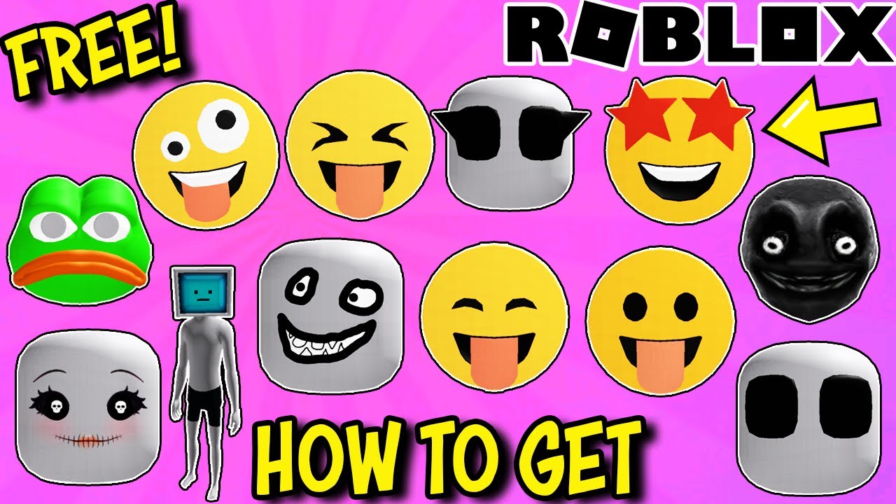 *FREE* EMOJI FACES, MEMES HEADS, BIG EYES, DERP FACE, JERRY, TV MAN ...