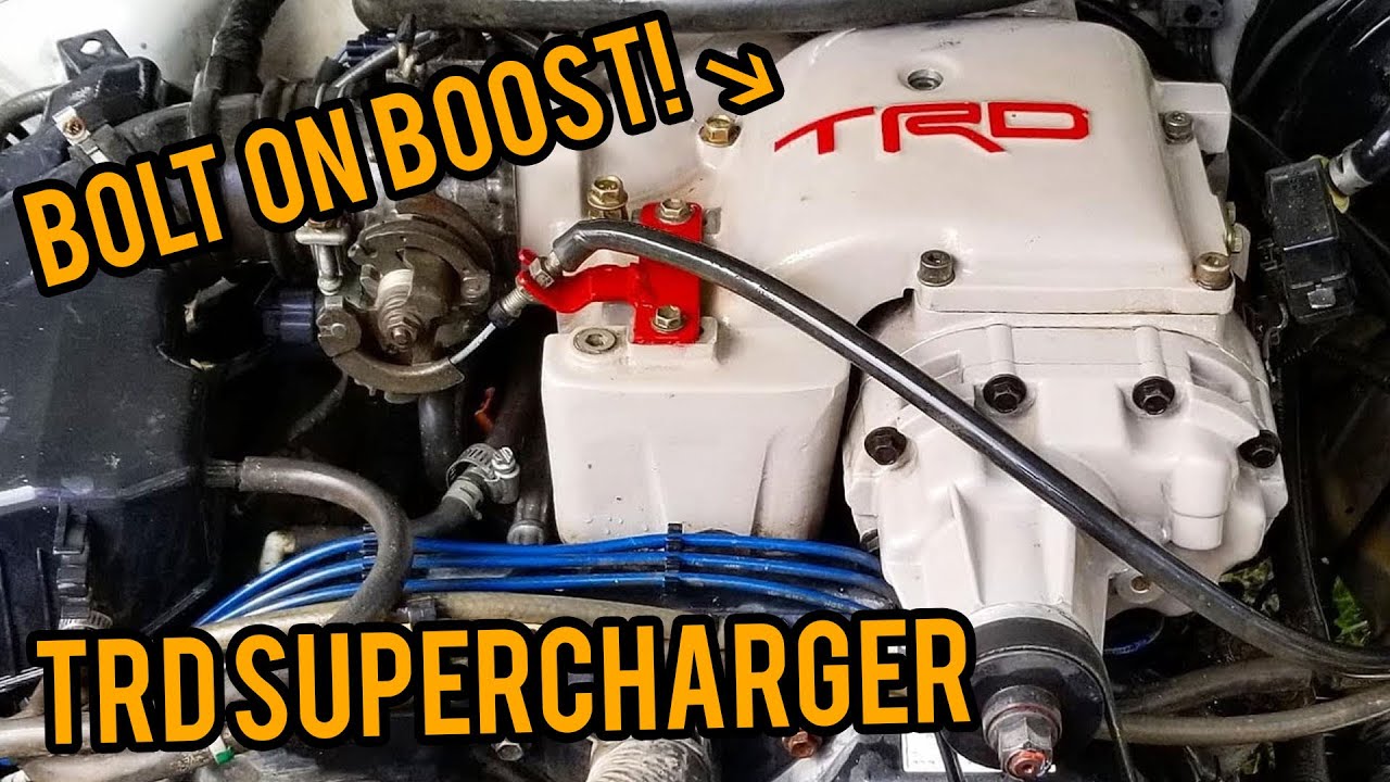 TRD Superchargers are AWESOME! - YouTube