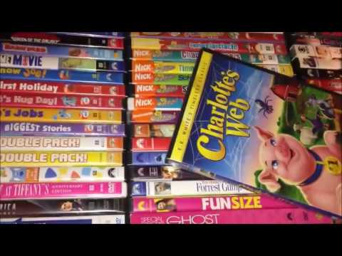 Overview Of My VHS, DVD, & Blu-Ray Collection (2016 Edition) - YouTube