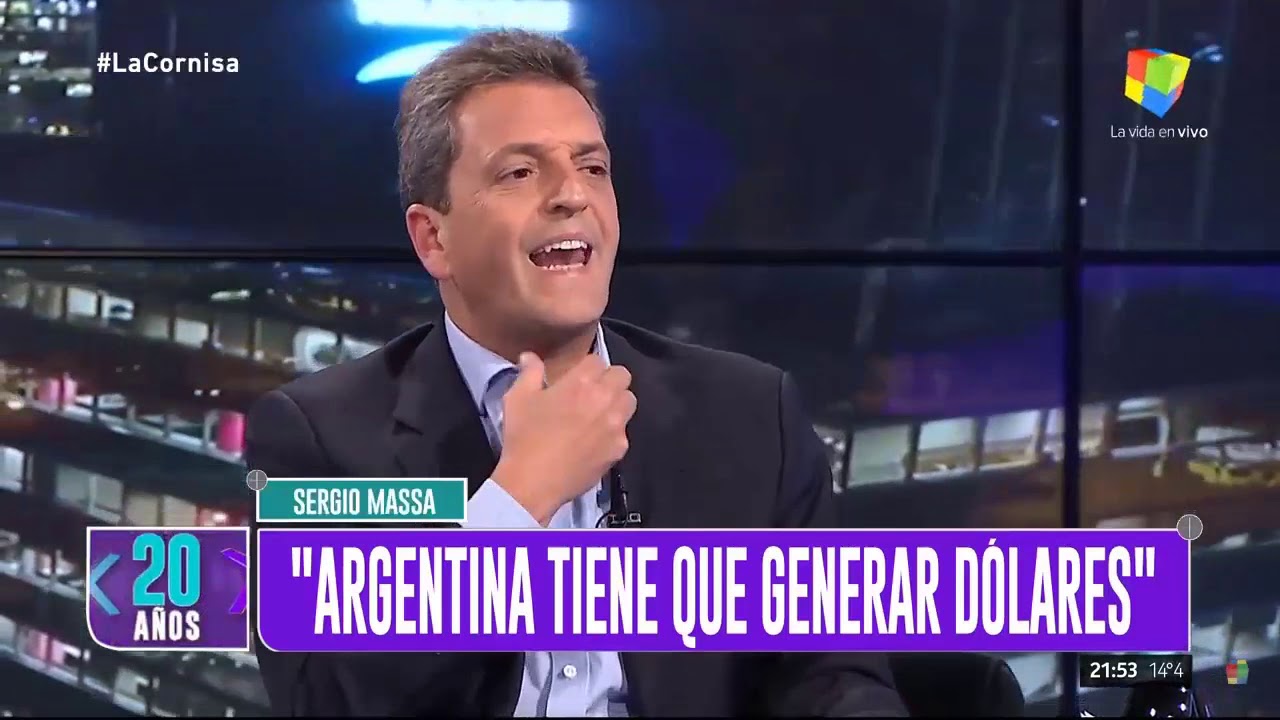 Massa con Luis Majul - La Cornisa (8/9/19) - YouTube