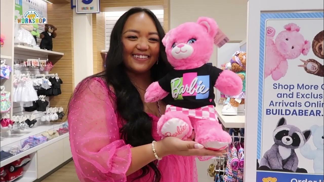 Barbie™ Pink Bear First Stuffing Premiere With @Emilymyint! - Youtube