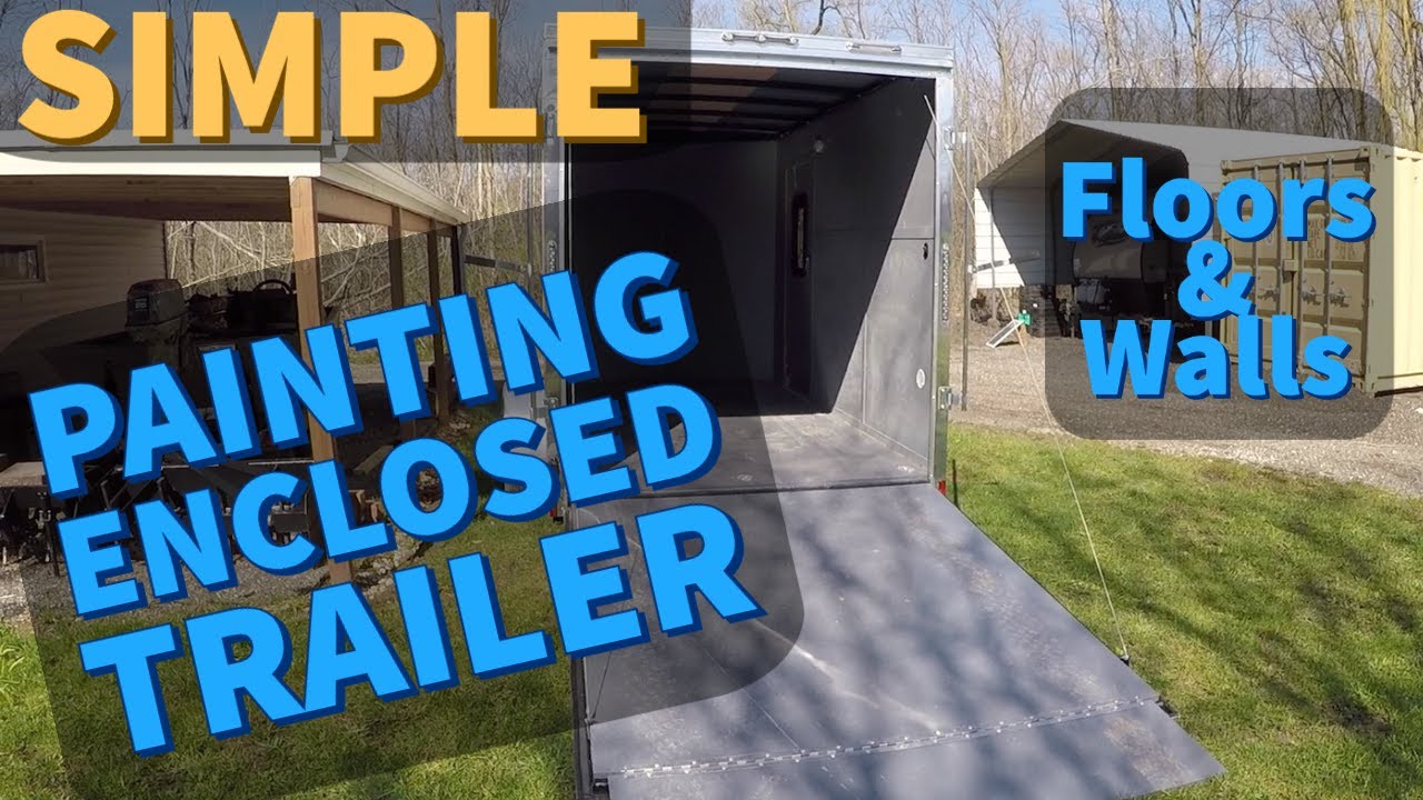 Enclosed Trailer Paint Ideas