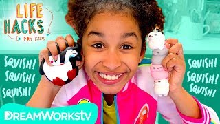 Upcycle Your Squishy Hacks | LIFE HACKS FOR KIDS