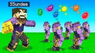 BUILDING a *THANOS* ROBOT ARMY in Minecraft (Insane Craft)