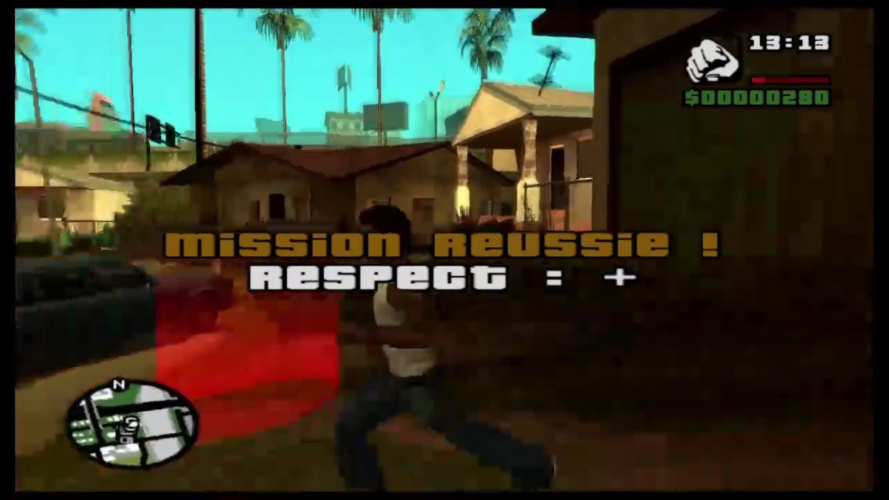 Grand Theft Auto SanAndreas livefr #1 campagne - YouTube