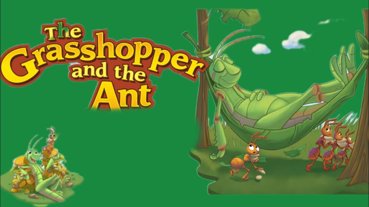 The Ant & The Grasshopper|| Bedtime Stories || Fairy Tales in English ...