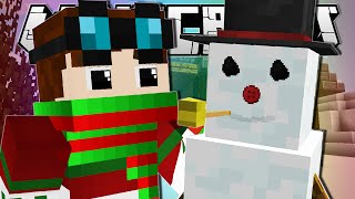 Minecraft | WANNA BUILD A SNOWMAN?! | Frosty Custom Map