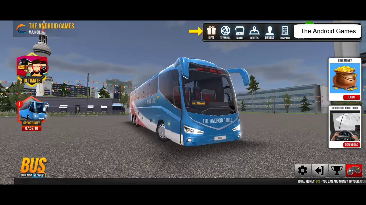 Bus Simulator Ultimate #3 | San Diego to Las Vegas | New Route | New ...