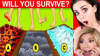 Messed up MYSTERY RIDDLES to Test Survival Skills