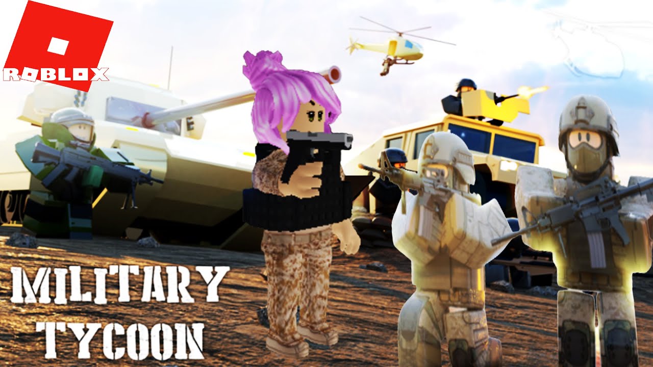 ROBLOX - [🎄NEW PLANE] Military Tycoon - Fighting With Enemies🪖 ...